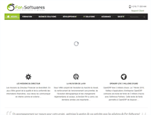 Tablet Screenshot of for-softwares.com